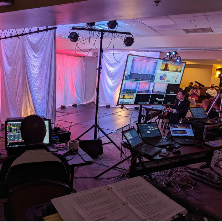 full service virtual event production and conference